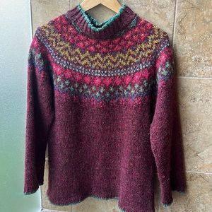 Anthropologie Multicolor Knit Sweater